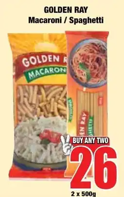 Boxer Superstores GOLDEN RAY Macaroni / Spaghetti offer