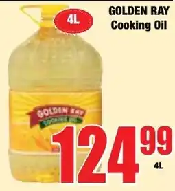 Boxer Superstores GOLDEN RAY Cooking Oil offer