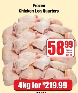 Boxer Superstores Frozen Chicken Leg Quarters offer