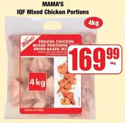 Boxer Superstores MAMA'S IQF Mixed Chicken Portions offer