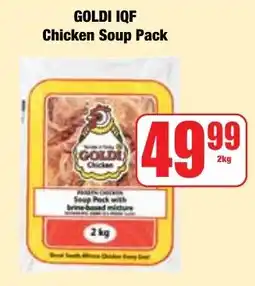 Boxer Superstores GOLDI IQF Chicken Soup Pack offer