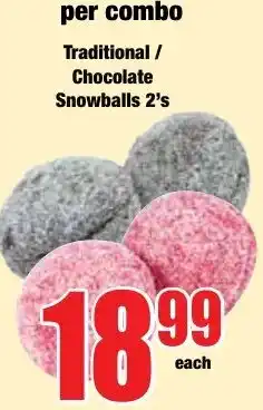 Boxer Superstores Traditional / Chocolate Snowballs 2's offer