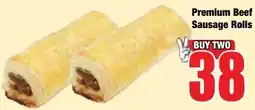 Boxer Superstores Premium Beef Sausage Rolls offer