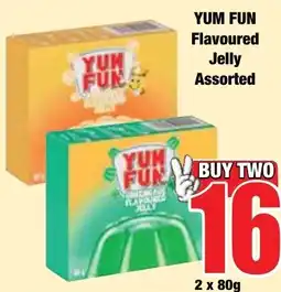 Boxer Superstores YUM FUN Flavoured Jelly Assorted offer