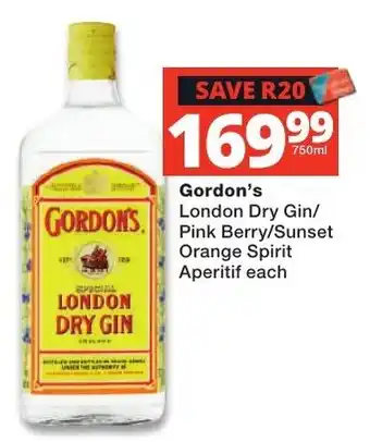 Gordon's London Dry Gin