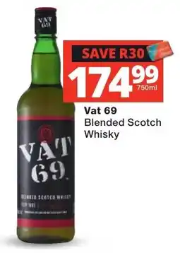 Liquor Shop Vat 69 Blended Scotch Whisky offer