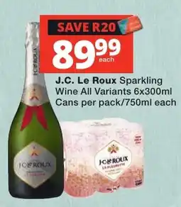 Liquor Shop J.C. Le Roux Sparkling Wine offer