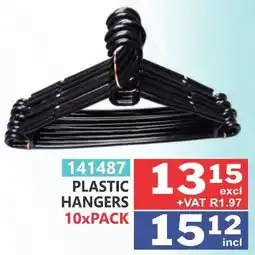 Arrow Cash And Carry PLASTIC HANGERS offer