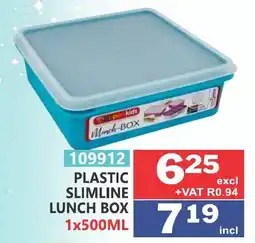Arrow Cash And Carry Munch-BOX Plastic Slimline Lunch Box offer