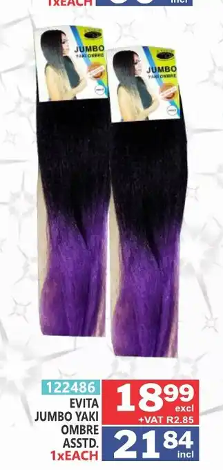 EVITA JUMBO YAKI OMBRE