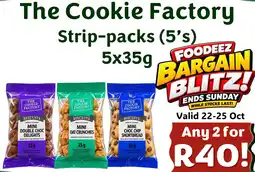 Foodeez The Cookie Factory Strip-packs (5's) offer