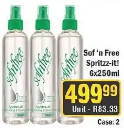 J&E Cash and Carry Sof 'n Free Spritzz-it! offer