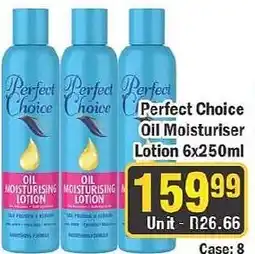 J&E Cash and Carry Perfect Choice Oil Moisturising Lotion offer