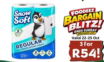 Snow Soft Regular All Purpose Kitchen Towels