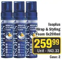 J&E Cash and Carry Isoplus Wrap & Styling Foam offer