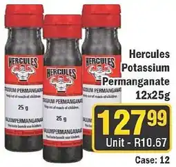 J&E Cash and Carry Hercules Potassium Permanganate offer