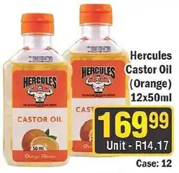 J&E Cash and Carry Hercules Castor Oil (Orange) offer