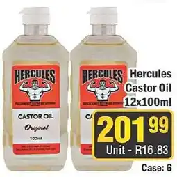 J&E Cash and Carry Hercules Castor Oil offer