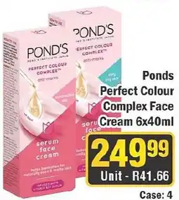 J&E Cash and Carry Ponds Perfect Colour Complex Face Cream offer