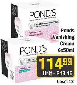 J&E Cash and Carry Ponds Vanishing Cream offer