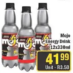 J&E Cash and Carry Mojo Energy Drink offer