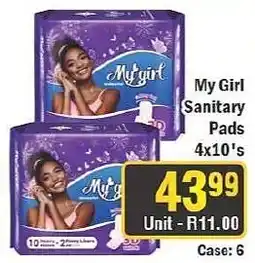 J&E Cash and Carry My Girl Sanitary Pads offer