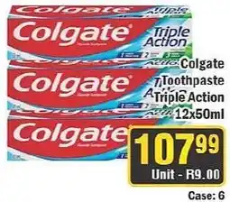 J&E Cash and Carry Colgate Toothpaste Triple Action offer