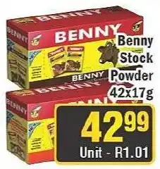 J&E Cash and Carry Benny Powder offer