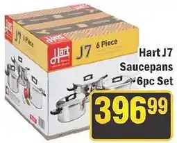 J&E Cash and Carry Hart J7 Saucepans offer