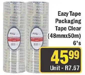 Eazy Tape Packaging Tape Clear