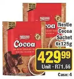 J&E Cash and Carry Nestle Cocoa Sachet offer
