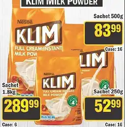 J&E Cash and Carry Nestle KLIM FULL CREAM INSTANT MILK POWDER offer