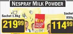J&E Cash and Carry Nespray Milk Powder offer