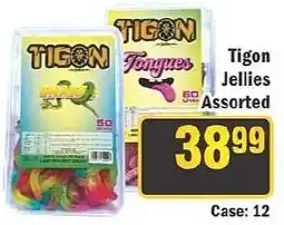 J&E Cash and Carry Tigon Jellies Assorted offer