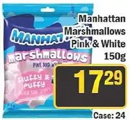 J&E Cash and Carry Manhattan Marshmallows Pink & White offer