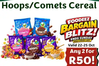 Hoops/Comets Cereal