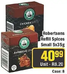 J&E Cash and Carry Robertsons Refill Spices offer