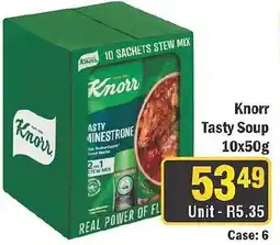 J&E Cash and Carry Knorr Tasty Soup offer