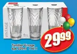 A5 Cash & Carry Tumbler Vintage offer