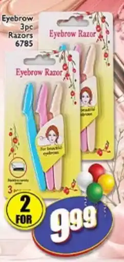 A5 Cash & Carry Eyebrow Razor offer