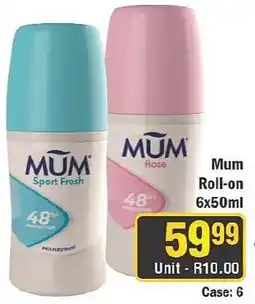 J&E Cash and Carry Mum Roll-on offer