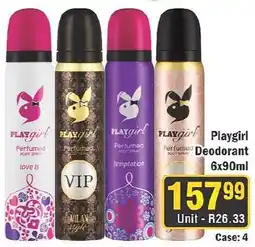 J&E Cash and Carry Playgirl Deodorant offer
