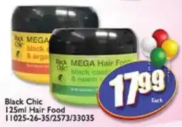A5 Cash & Carry Black Chic Mega Hair Food offer