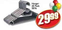 A5 Cash & Carry Hanger 20 Pack offer