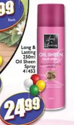 A5 Cash & Carry Long & Lasting Oil Sheen Hair Spray offer