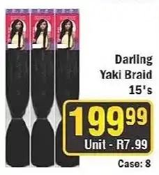 J&E Cash and Carry Darling Yaki Braid offer