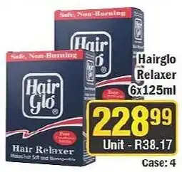 J&E Cash and Carry Hair Glo Hair Relaxer offer