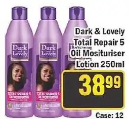 J&E Cash and Carry Dark & Lovely Total Repair 5 Oil Moisturiser Lotion offer