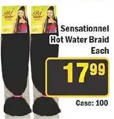 J&E Cash and Carry Sensationnel Hot Water Braid offer