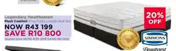 Dial a Bed Legendary Healthsmart Plush Comfort King Extra Length Bed Set offer